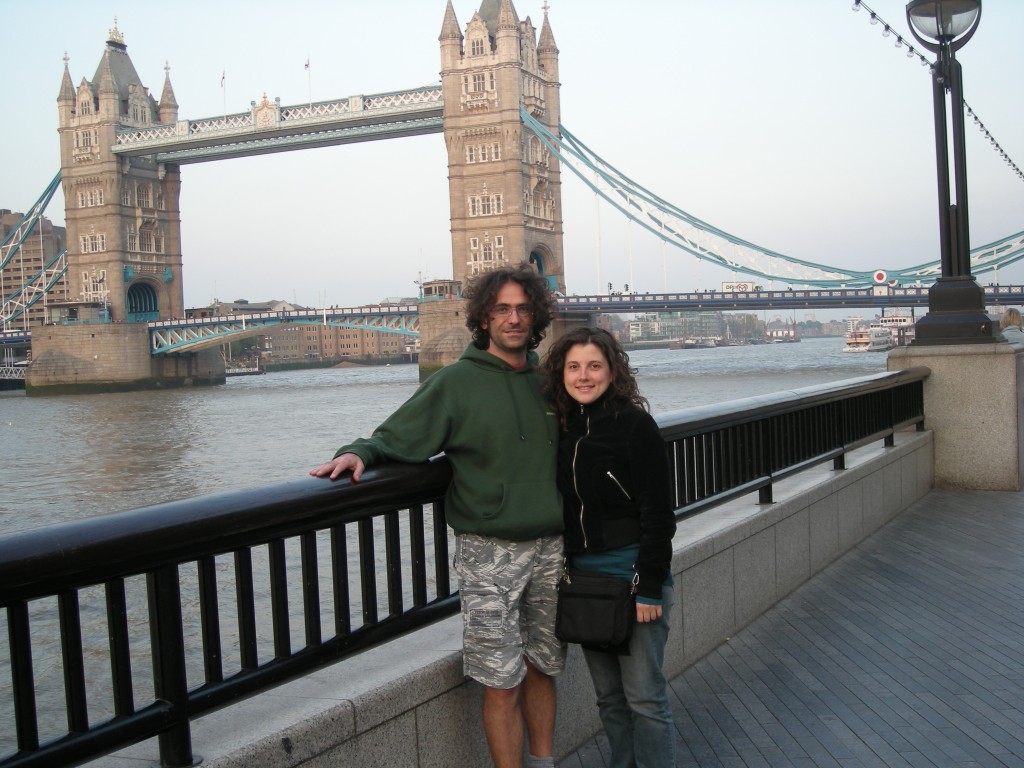 Elisa e Manuel Londra 2011