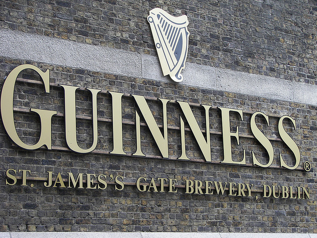 Giorgio al Guinness Store di Dublino