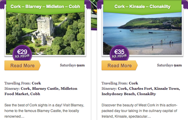 Day Tours around the Emerald Isle with Happy Tours Ireland