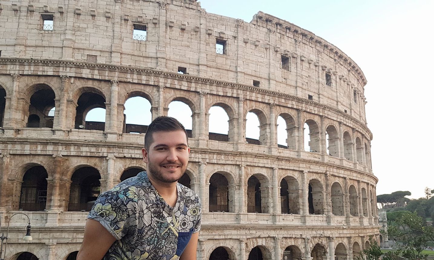 Coliseo Romano durante mi Erasmus en Roma