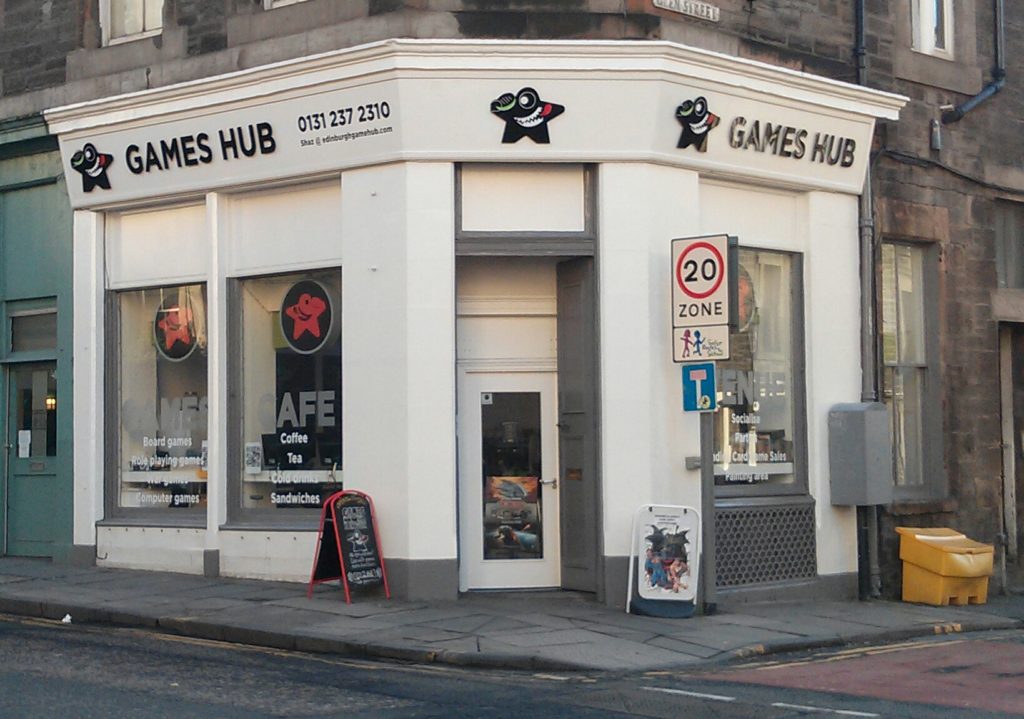 GamesHub, comer y jugar en Edimburgo
