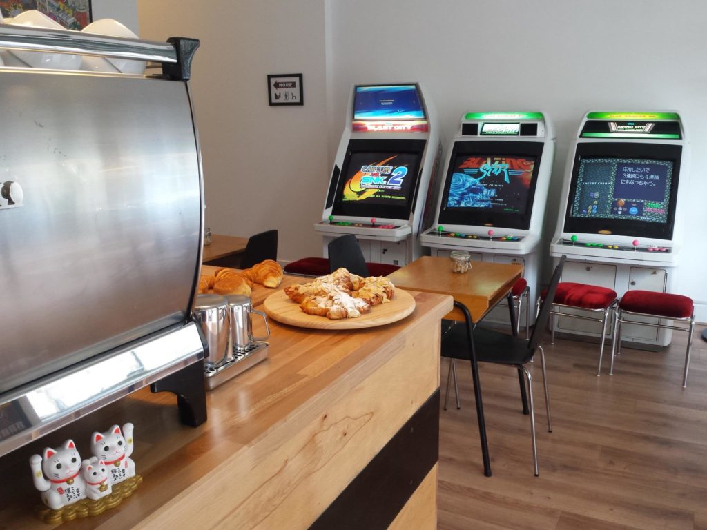 Konbo Arcade Café, una manera de comer y jugar en Edimburgo