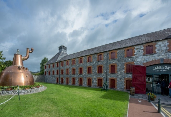 Distillerie Jameson ce qu'il faut visiter à Cork 
